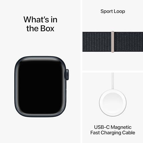 Apple Watch Series 9 [GPS + Cellular 45mm] Smartwatch with Graphite Stainless steel Case with Graphite Milanese Loop One Size. Fitness Tracker, Blood Oxygen & ECG Apps, Water Resistant