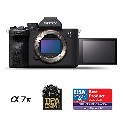 Sony Alpha 7 IV | Full-Frame Mirrorless Camera with Sony 28-70 mm F3.5-5.6 Kit Lens ( 33MP, Real-time autofocus, 10 fps, 4K60p, Vari-angle touch screen, Large capacity Z battery ), Black