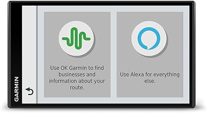 Garmin DriveSmart 65 MT-S with Amazon Alexa, 6.95 Inch Sat Nav with Alexa Built-In, Edge-to-Edge Display, Full Europe Map Updates, Live Traffic, Hands Free Calling, Voice Commands and Smart Features