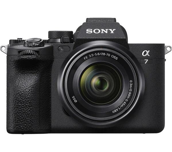 Sony Alpha 7 IV | Full-Frame Mirrorless Camera with Sony 28-70 mm F3.5-5.6 Kit Lens ( 33MP, Real-time autofocus, 10 fps, 4K60p, Vari-angle touch screen, Large capacity Z battery ), Black