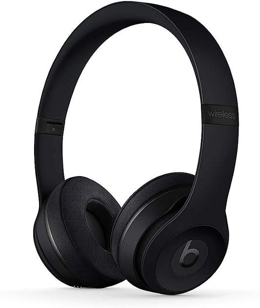 Beats Solo3 Wireless On-Ear Headphones - Apple W1 Headphone Chip, Class 1 Bluetooth, 40 Hours Of Listening Time - Black (Latest Model)