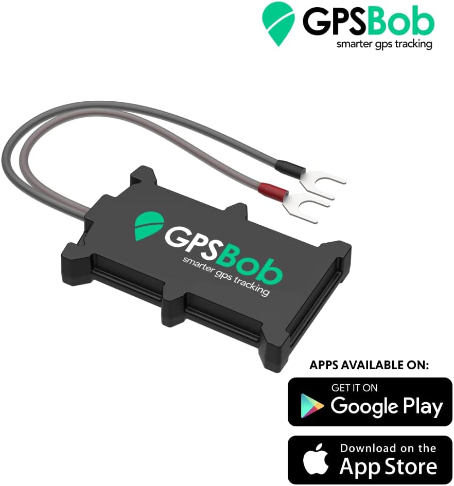 GPSBob 5 Year 2G 12/24v Wired GPS Tracker, All Inclusive, No Monthly Fees, No Subscriptions, One Off Fee, 5 Years Service Included, Car, Van, Truck, Caravan, Motorhome Tracker, Plug and Play