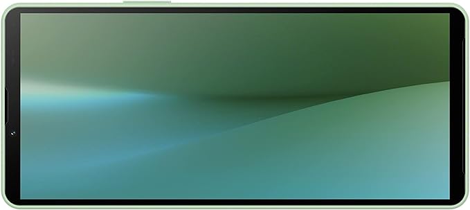 Sony Xperia 10 V Sage Green - 6.1 Inch 21:9 Wide OLED - Triple lens - Lightweight & Compact - 3.5 mm audio jack - Android 13 - SIM free - 6GB RAM - 128GB Storage - IP65/68 rating - Dual SIM hybrid *1