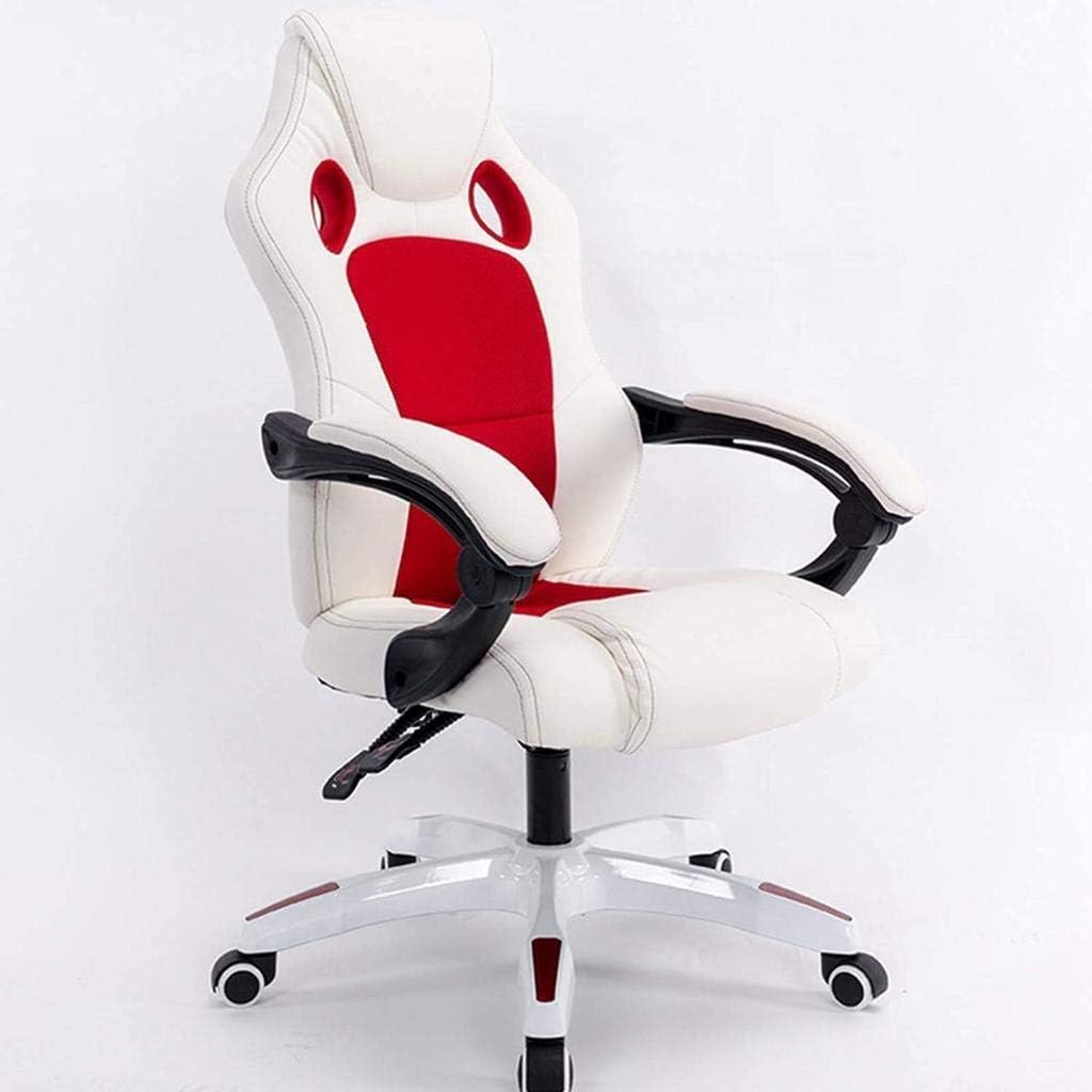 KOHARA Office Chair Gaming Chair Office Chair High Back Computer Music Video Game Chair Adjustable Backrest Aluminum Alloy Fee(Gaming Chair) (1)