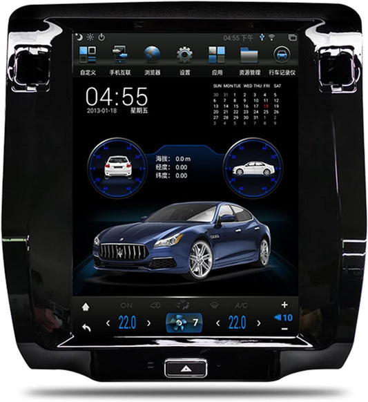 ACARNAVI 13.9" Car Multimedia Player For Maserati Quattroporte 2017-2020,Stereo GPS DVD Radio Navigation With Android 12 Head Unit|Voice Control| Carplay|(Maserati Quattroporte 2017-2020)