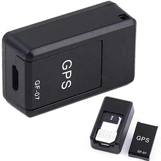 GPS Tracker, Ultra Mini GPS Tracker, Perfect for Tracking Vehicles, GF-07 Portable Real Time Personal and Vehicle GPS Tracker with Strong Magnetic, Teens, Spouses, Elderly or Assets