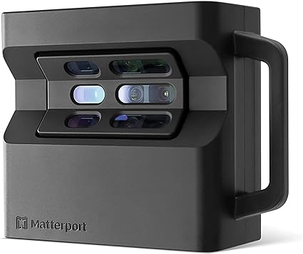 Matterport Pro2 3D Camera Travel Kit - High Precision for Virtual Tours, 3D Mapping, & Digital Surveys with 360 Views and 4K Photography with Trusted Accuracy and Speed