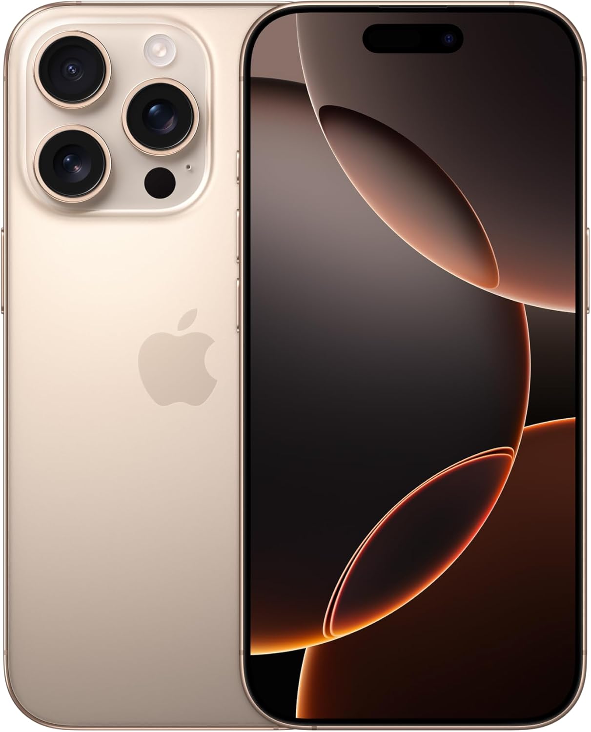 Apple iPhone 16 Pro 256 GB: 5G Mobile phone with Camera Control, 4K 120 fps Dolby Vision and a Huge Leap in Battery Life. Works with AirPods; Desert Titanium