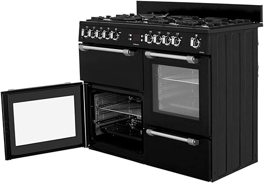 Leisure ck110 °F232 Freestanding Gas Hob Black – Kitchen (Independent Kitchen, Black, Buttons, Rotary, Front, Electronic, LED)