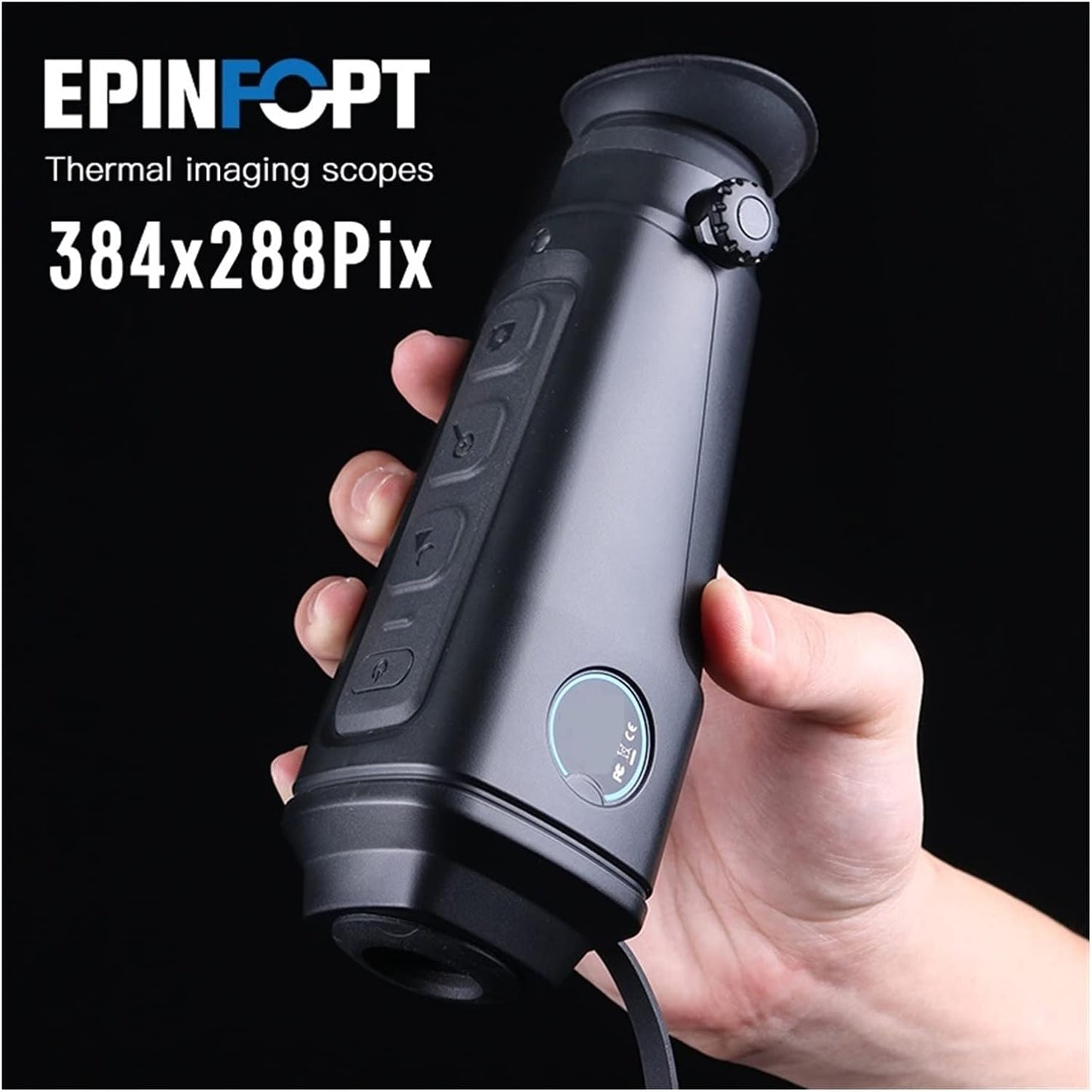 RIPIAN thermal imaging camera EP315 Thermal Imaging Camera Monocular Thermal Vision Infrared Night Vision Goggles Compatible With Hunting infrared cameras thermal imaging (Color : EP635L)