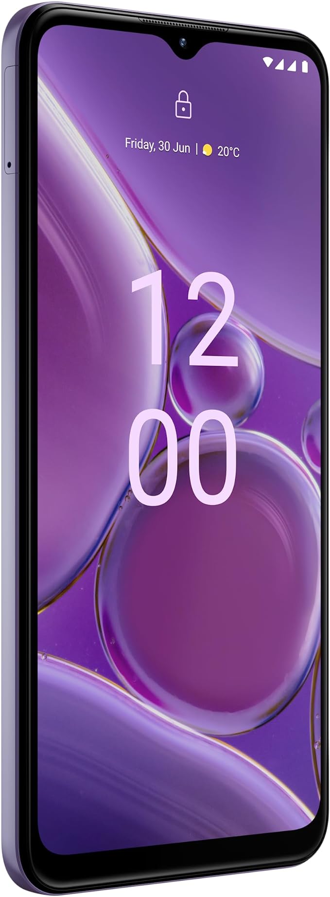 Nokia G42 5G 6.56” HD+ Smartphone Featuring Triple rear 50MP AI camera, 6GB/128GB Storage, 3-day battery life, Android 13, OZO 3D audio capture, QuickFix repairability and Dual SIM - Purple