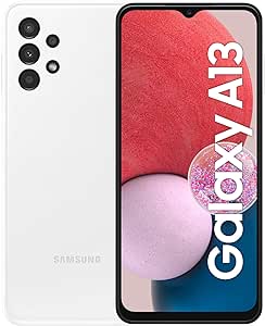 Samsung Galaxy A13 Mobile Phone SIM Free Android Smartphone 64 GB Awesome White