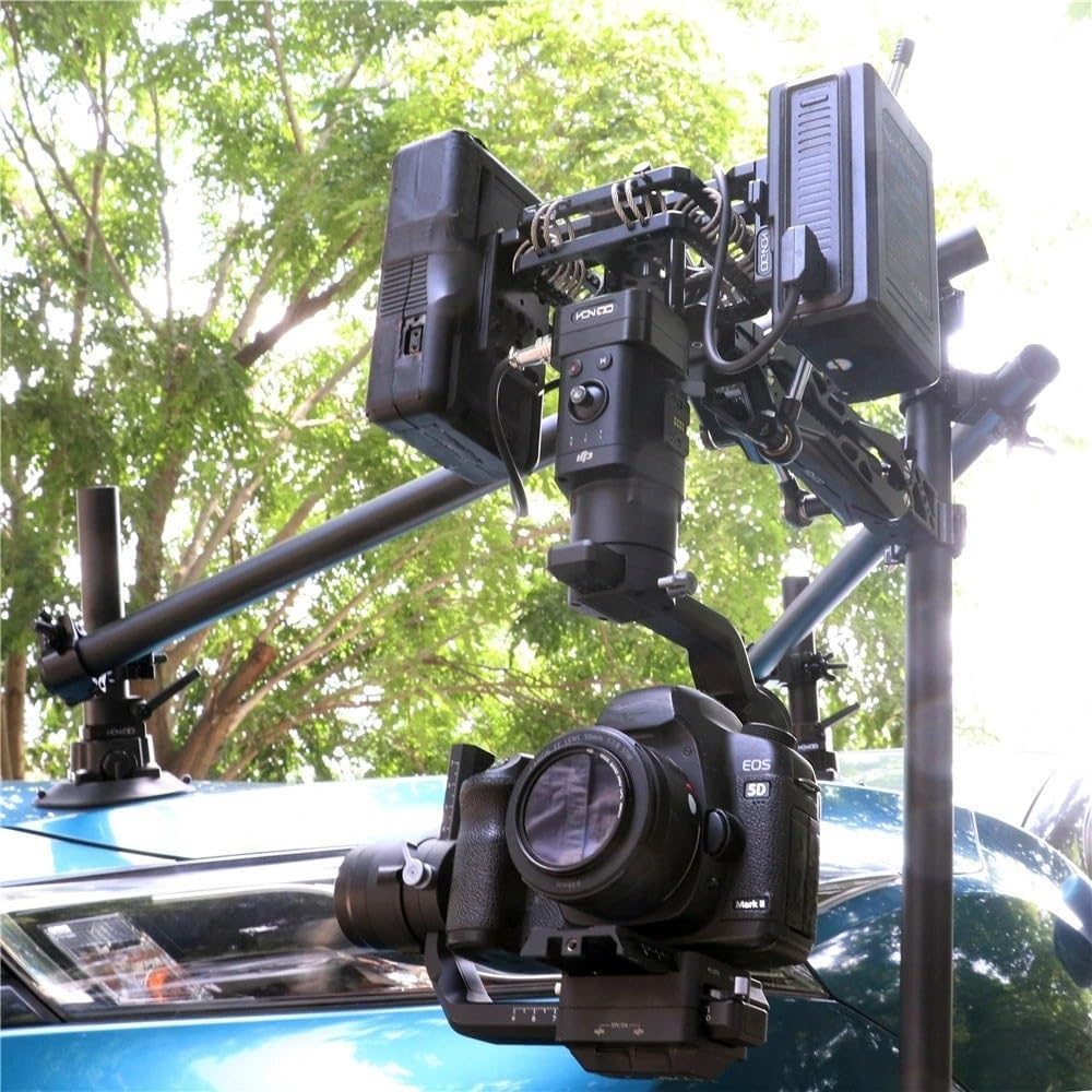 RS2 Shock Absorbing Arm Car Holder Mount Rig 2 Dampener 10KG Pro with V Mount Plate FOR DJI RONIN S RS2 RC2 MX Crane 3S