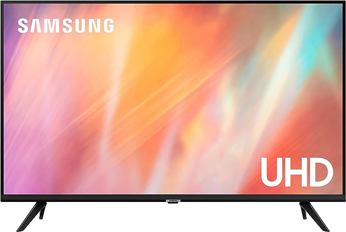 Samsung 43 Inch AU7020 UHD HDR 4K Smart TV (2023) - Crystal UHD 4K Smart TV With HDR Picture, Adaptive Sound Lite, PurColour Colour Technology & Q-Symphony Sound - Compatible With Alexa [Energy Class G]