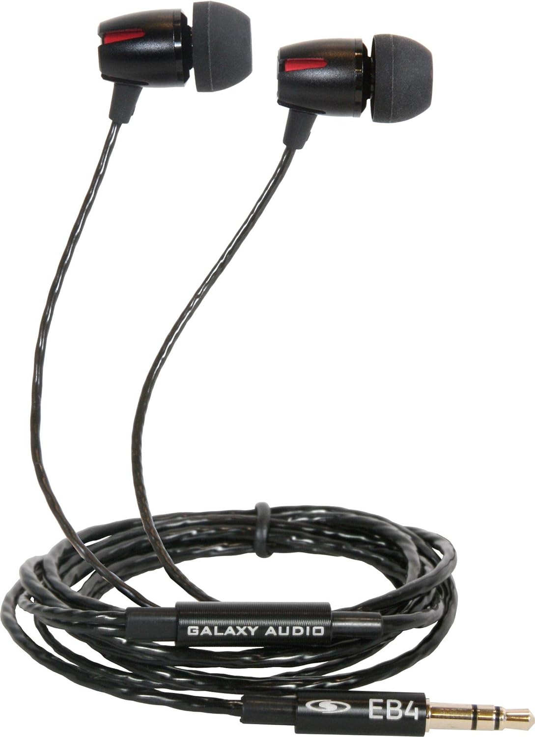 Galaxy Audio AS-1100-4 Band Pack Wireless In-Ear Monitor System, Code D (584MHz - 607MHz) GAA AS11004D