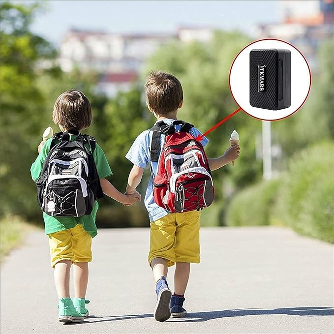 Mini GPS Tracker Real-time Tracking Strong Magnetic Portable Tracker Device with Vibration Alarm History Route Playback Long Standby Wide Applicable Range Car Children Adult Valuables TK913