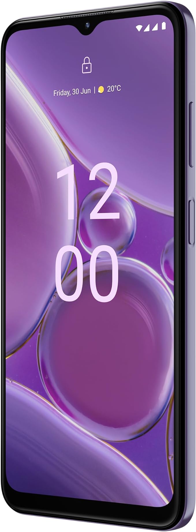 Nokia G42 5G 6.56” HD+ Smartphone Featuring Triple rear 50MP AI camera, 6GB/128GB Storage, 3-day battery life, Android 13, OZO 3D audio capture, QuickFix repairability and Dual SIM - Purple