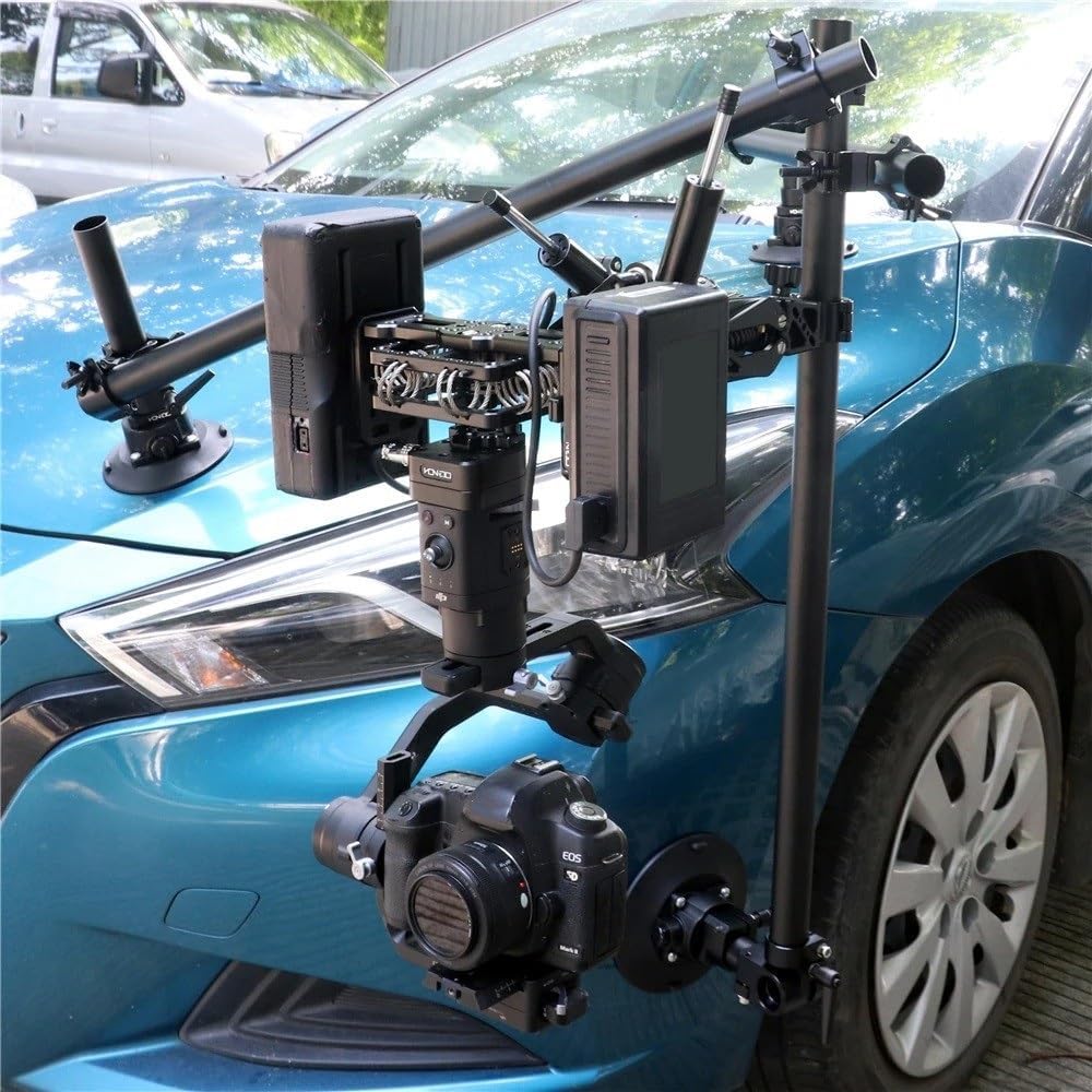 RS2 Shock Absorbing Arm Car Holder Mount Rig 2 Dampener 10KG Pro with V Mount Plate FOR DJI RONIN S RS2 RC2 MX Crane 3S