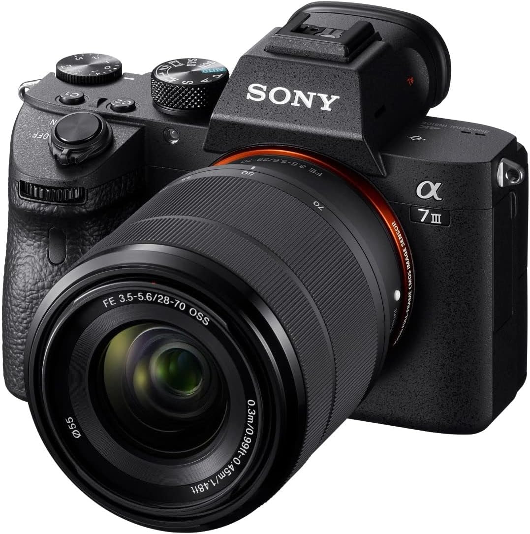 Sony Alpha 7 III | Full-Frame Mirrorless Camera with Sony 28-70 mm f/3.5-5.6 Zoom Lens ( Fast 0.02s AF, 5-axis in-body optical image stabilisation, 4K HLG, Large Battery Capacity )