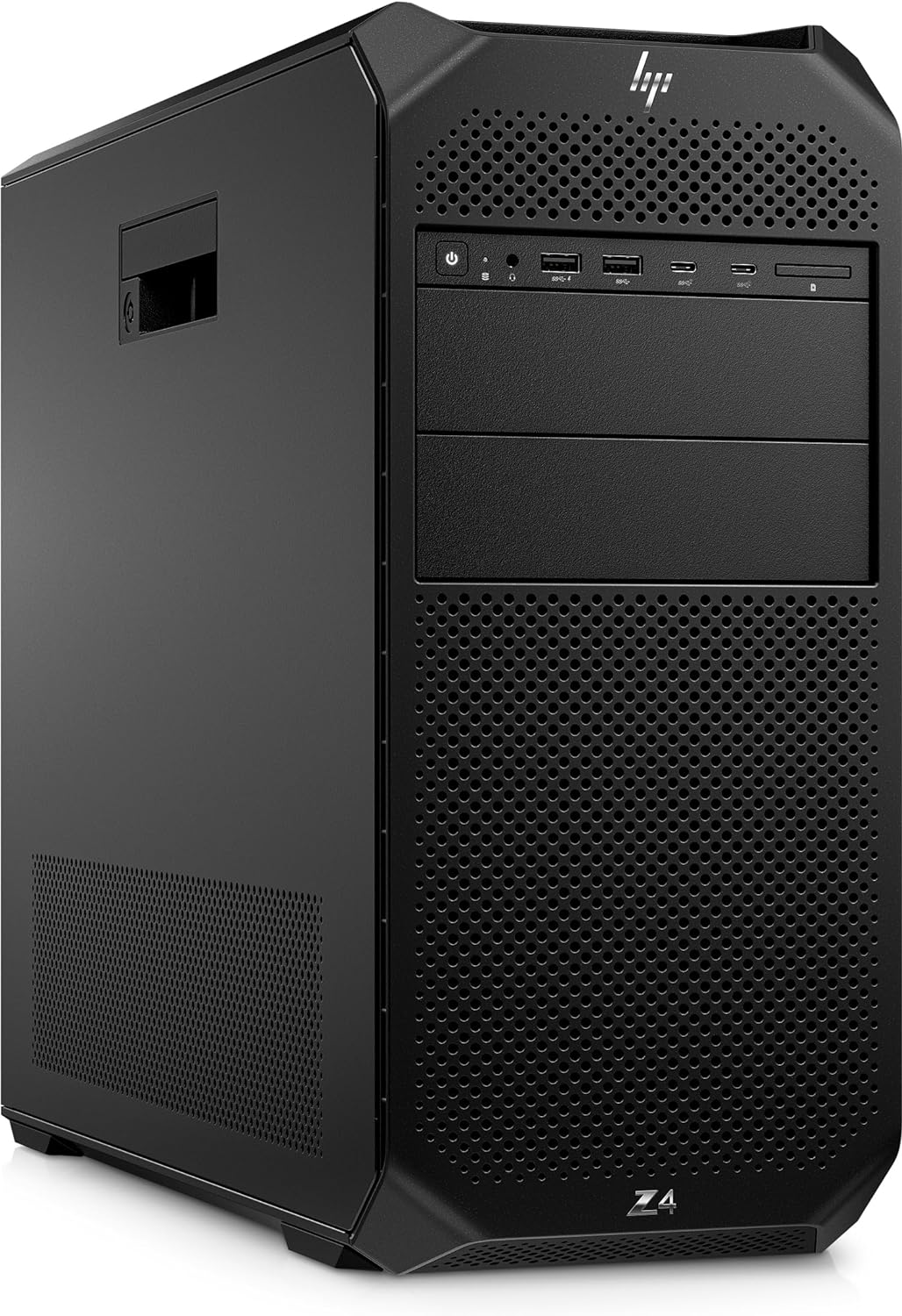 HP Z4 G5 Tower Workstation, Xeon w5-2455X (12 Cores, 4.6GHz), Nvidia Quadro RTX A2000, 4TB PCIe Gen 4.0x4 NVMe, 32GB DDR5 RDIMM, Raid Support, Gbit LAN, 1125W Gold PSU, Windows 11 Pro (Renewed)