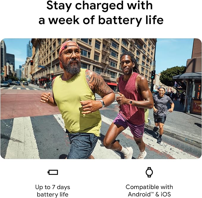 Fitbit by Google Charge 6 Activity Tracker with 6-months Premium Membership Included, 7 days battery life and Google Wallet and Google Maps