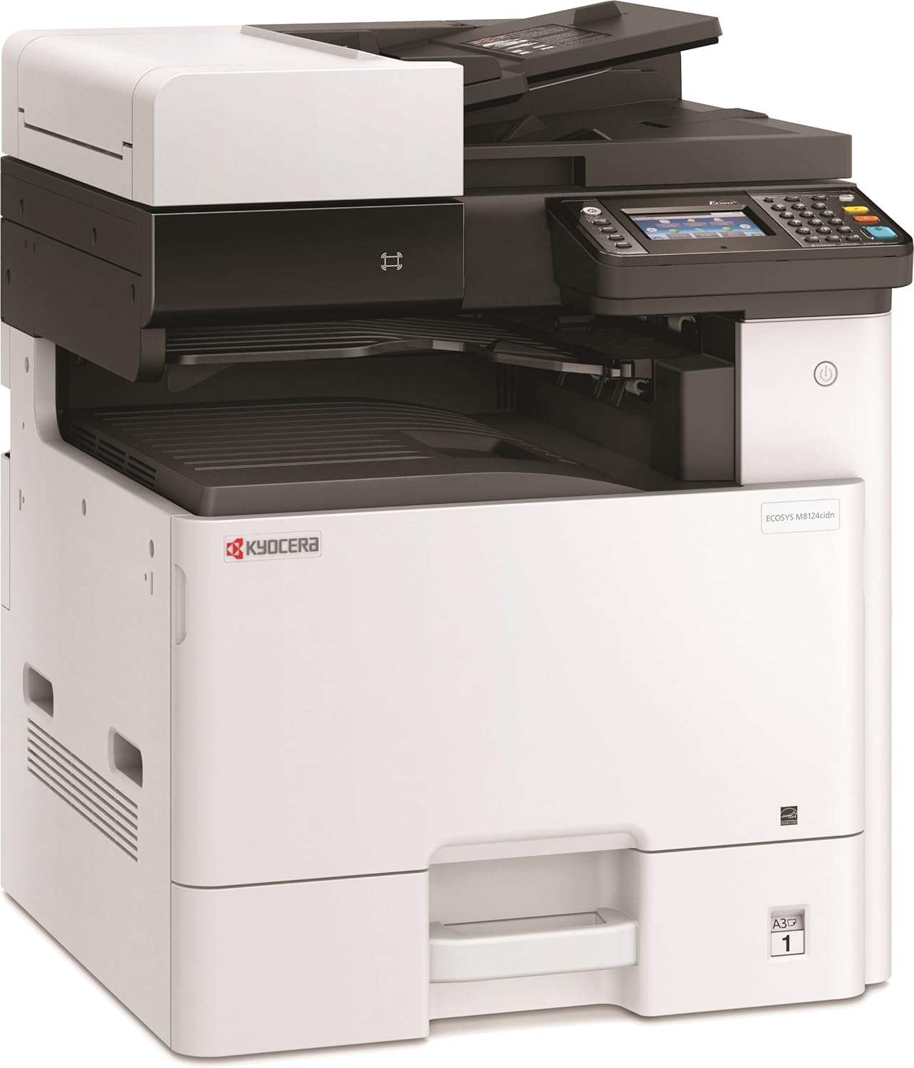 Kyocera Ecosys M8124CIDN Colour Laser Printer Scanner Copier LAN A3