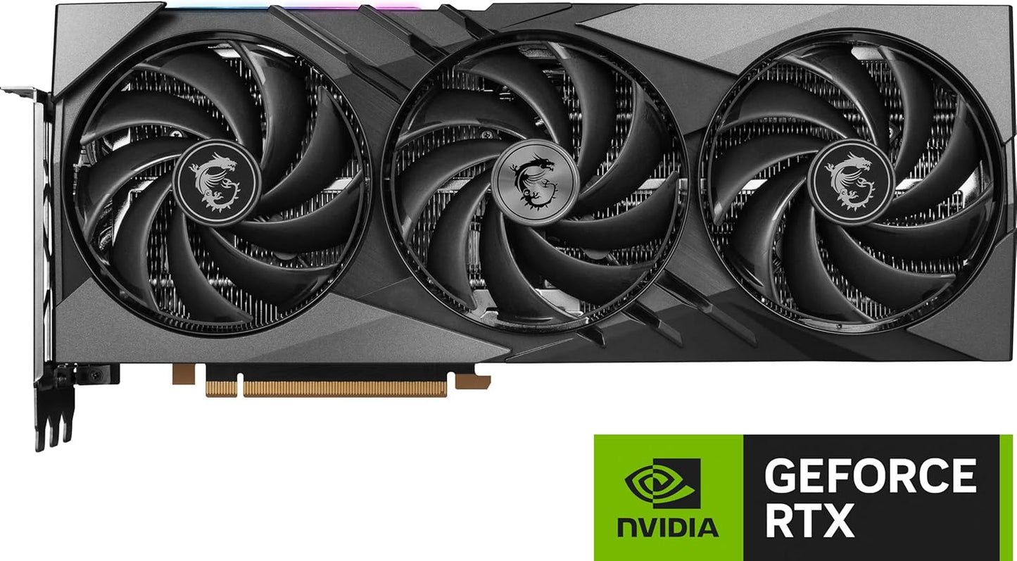 MSI Gaming RTX 4080 Super 16G Gaming X Slim Graphics Card (NVIDIA RTX 4080 Super, 256-Bit, Extreme Clock: 2625 MHz, 16GB GDRR6X 23 Gbps, HDMI/DP, Ada Lovelace Architecture)