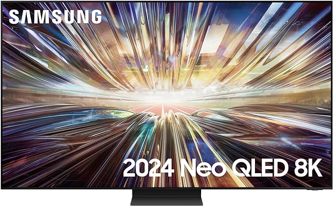 Samsung 75" QN800D Neo QLED 8K, NQ8 AI Gen2 Processor, Infinity One Design with One Connect Box, Dolby Atmos, Neo Quantum HDR 8K+