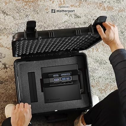 Matterport Pro2 3D Camera Travel Kit - High Precision for Virtual Tours, 3D Mapping, & Digital Surveys with 360 Views and 4K Photography with Trusted Accuracy and Speed