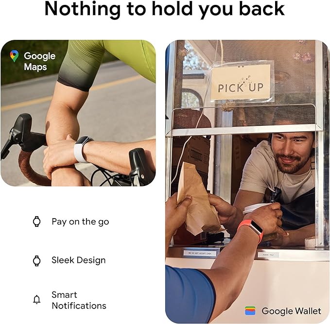 Fitbit by Google Charge 6 Activity Tracker with 6-months Premium Membership Included, 7 days battery life and Google Wallet and Google Maps