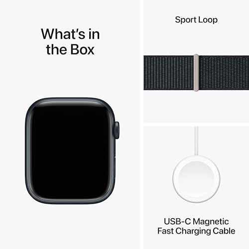 Apple Watch Series 9 [GPS + Cellular 45mm] Smartwatch with Graphite Stainless steel Case with Graphite Milanese Loop One Size. Fitness Tracker, Blood Oxygen & ECG Apps, Water Resistant