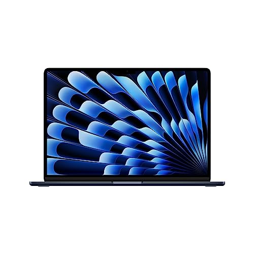 Apple 2023 MacBook Air laptop with M2 chip: 15.3-inch Liquid Retina display, 8GB RAM, 512GB SSD storage, backlit keyboard, 1080p FaceTime HD camera, Touch ID. Works with iPhone/iPad; Space Grey