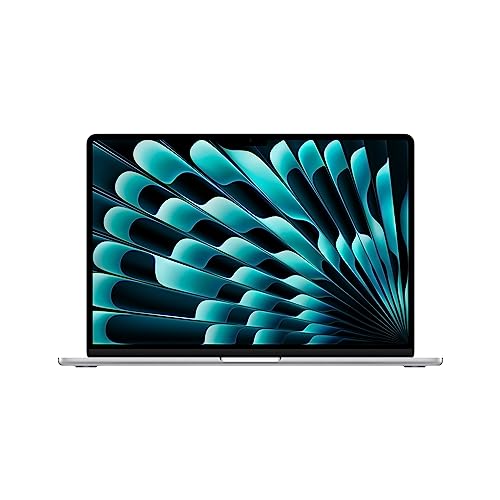 Apple 2023 MacBook Air laptop with M2 chip: 15.3-inch Liquid Retina display, 8GB RAM, 512GB SSD storage, backlit keyboard, 1080p FaceTime HD camera, Touch ID. Works with iPhone/iPad; Space Grey