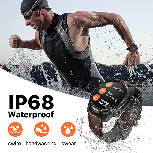 Ticwatch Pro 3 Ultra GPS Smartwatch Qualcomm SDW4100 and Mobvoi Dual Processor System Wear OS Smart Watch for Men Blood Oxygen Detection Fatigue Assessment 3-45 Days Battery NFC Mic Speaker