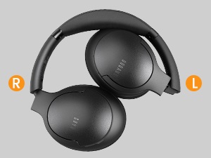 over ear the headphones
